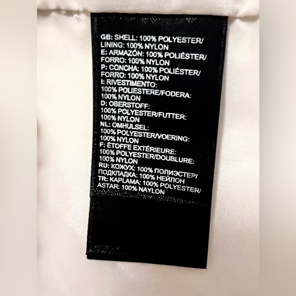 THE NORTH FACE Jacket Size Large Icy Sleek Ivory Color *EXCELLENT CONDITION!!🎁* - Picture 13 of 16